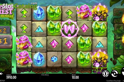 Скрин3. Crystal Quest: Deep Jungle слот