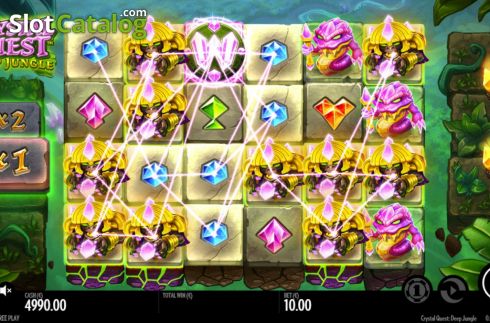 Скрин5. Crystal Quest: Deep Jungle слот
