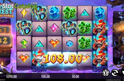 Скрин3. Crystal Quest: Arcane Tower слот