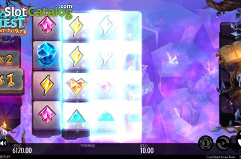Скрин4. Crystal Quest: Arcane Tower слот