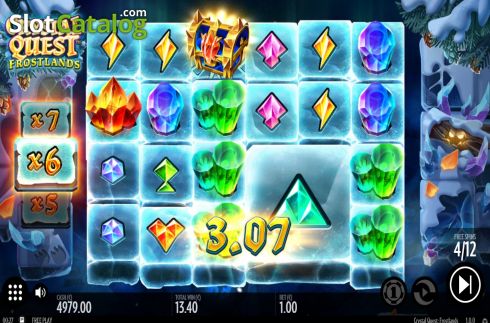 Скрин8. Crystal Quest Frostlands слот