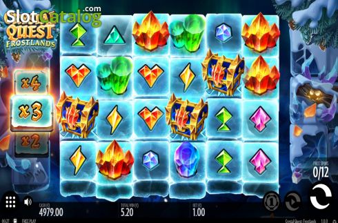 Скрин7. Crystal Quest Frostlands слот
