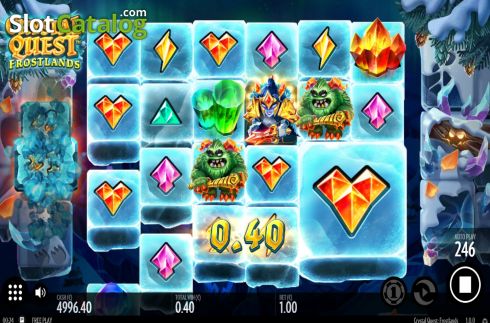 Скрин5. Crystal Quest Frostlands слот