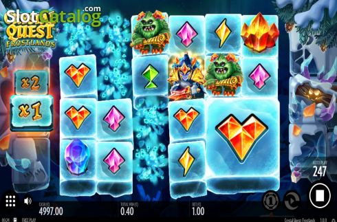 Скрин4. Crystal Quest Frostlands слот