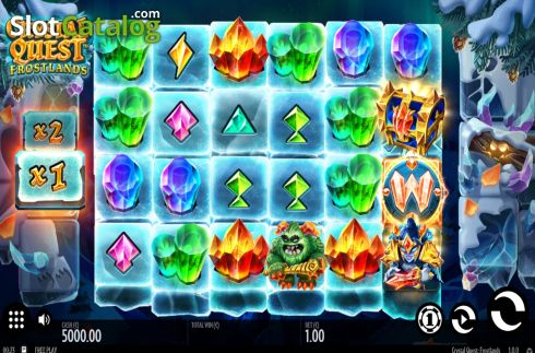 Скрин3. Crystal Quest Frostlands слот