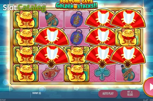 Скрин6. Fortune Cats Golden Stacks слот