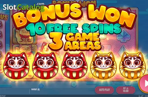 Скрин7. Fortune Cats Golden Stacks слот