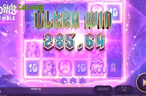 Скрин8. Odin's Gamble слот