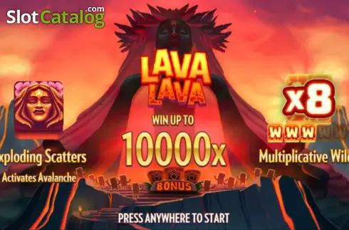 Скрин2. Lava Lava слот