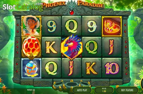 Скрин3. Phoenix Paradise слот