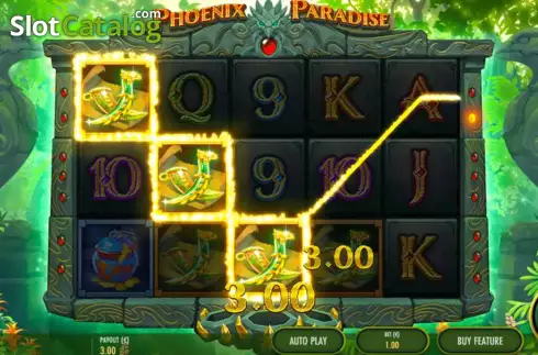 Скрин4. Phoenix Paradise слот