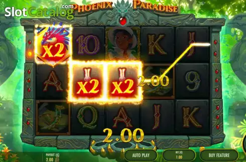Скрин5. Phoenix Paradise слот