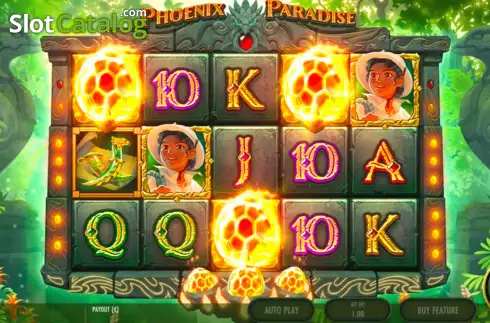 Скрин7. Phoenix Paradise слот