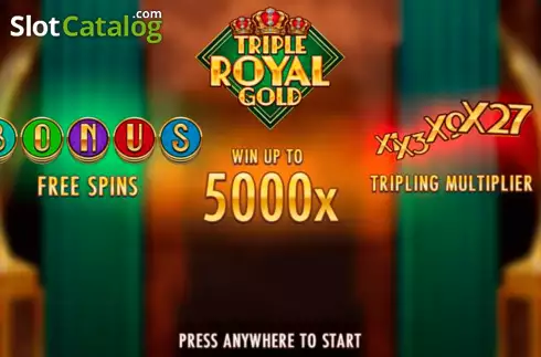 Скрин2. Triple Royal Gold слот