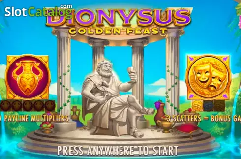 Скрин2. Dionysus Golden Feast слот