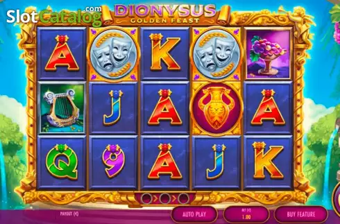 Скрин3. Dionysus Golden Feast слот