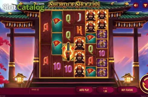 Скрин3. Sword of Shoguns слот