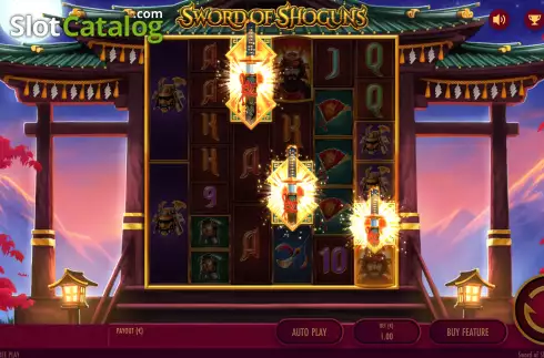 Скрин5. Sword of Shoguns слот