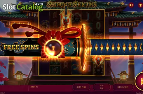 Скрин6. Sword of Shoguns слот