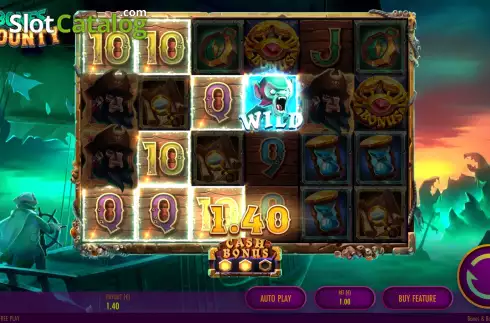 Скрин5. Bones & Bounty слот