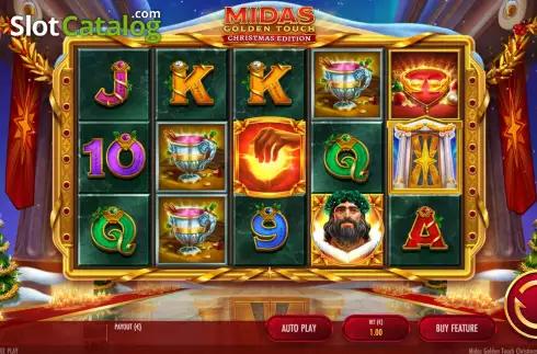 Скрин2. Midas Golden Touch Christmas Edition слот