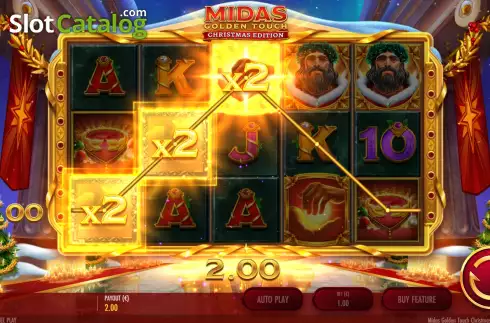 Скрин3. Midas Golden Touch Christmas Edition слот