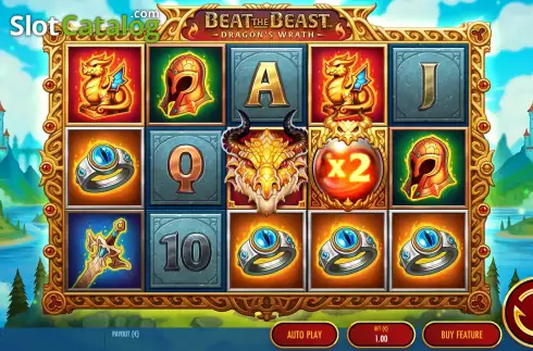 Скрин3. Beat the Beast Dragon’s Wrath слот