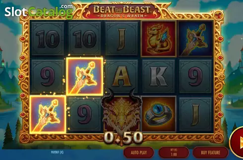 Скрин4. Beat the Beast Dragon’s Wrath слот