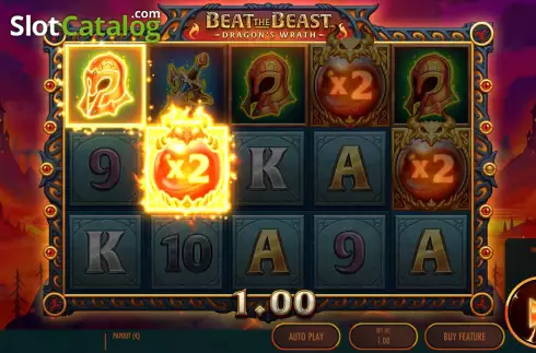 Скрин9. Beat the Beast Dragon’s Wrath слот