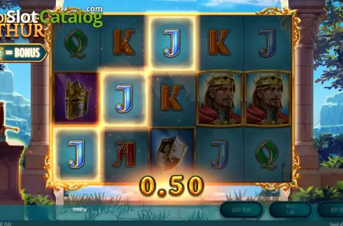 Скрин3. Sword of Arthur слот