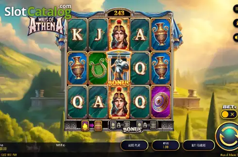 Скрин2. Ways of Athena слот