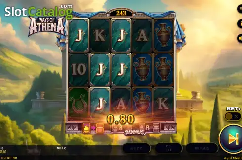 Скрин3. Ways of Athena слот