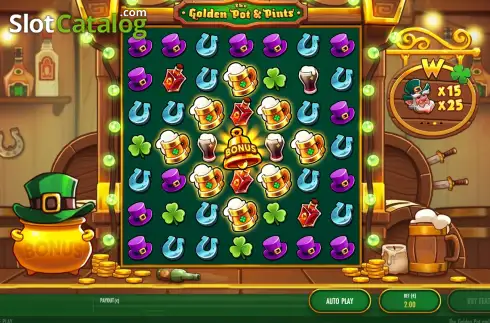 Скрин2. The Golden Pot & Pints слот
