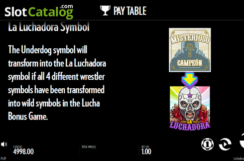 Скрин8. Luchadora слот