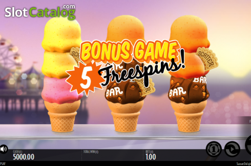 Скрин4. Sunset Delight слот