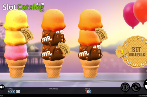 Скрин5. Sunset Delight слот