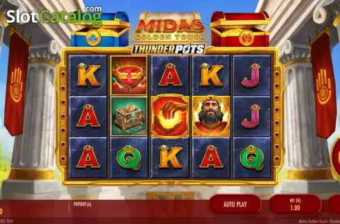 Скрин2. Midas Golden Touch: Thunder Pots слот