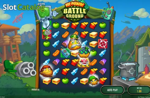 Скрин2. Hot Potato Battleground слот