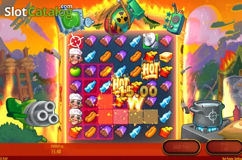Скрин3. Hot Potato Battleground слот
