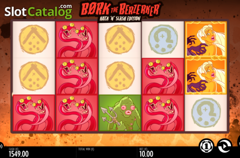 Скрин8. Børk the Berzerker – Hack &#039;N&#039; Slash Edition слот