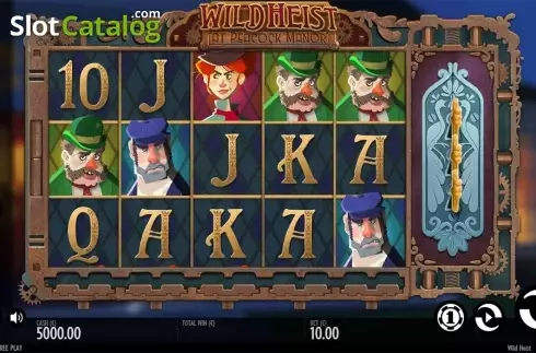 Скрин3. Wild Heist at Peacock Manor слот