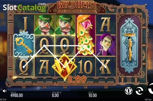 Скрин5. Wild Heist at Peacock Manor слот