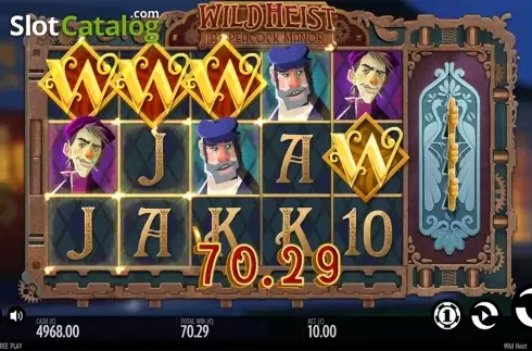 Скрин6. Wild Heist at Peacock Manor слот