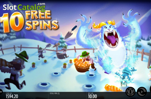 Скрин6. Yeti Battle of Greenhat Peak слот