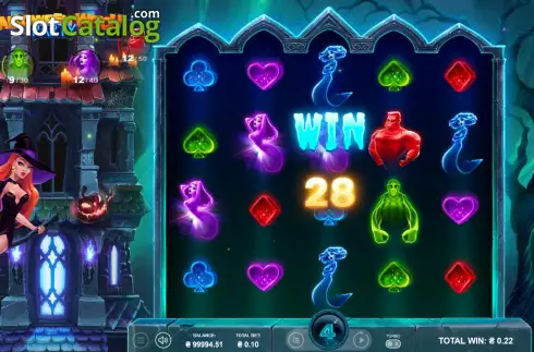 Скрин7. Halloween Witch Party слот