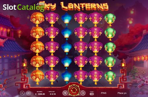 Скрин3. Sky Lanterns (Thunderspin) слот