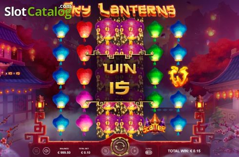 Скрин4. Sky Lanterns (Thunderspin) слот