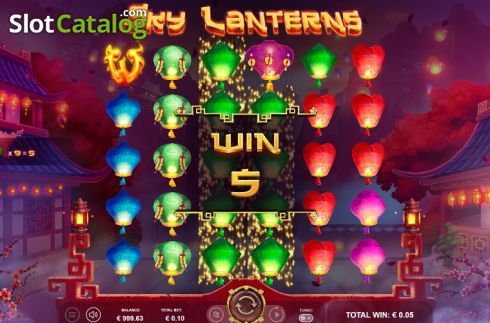 Скрин5. Sky Lanterns (Thunderspin) слот