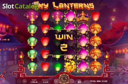 Скрин6. Sky Lanterns (Thunderspin) слот