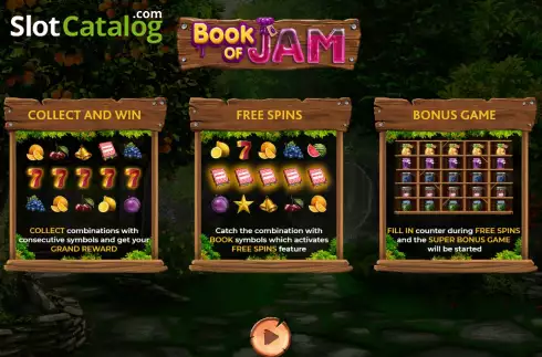 Скрин2. Book of Jam слот